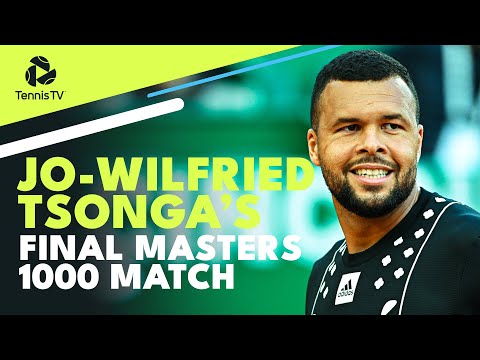 Jo-Wilfried Tsonga Plays Marin Cilic In His Final Masters 1000 Match | Monte Carlo 2022 Highlights