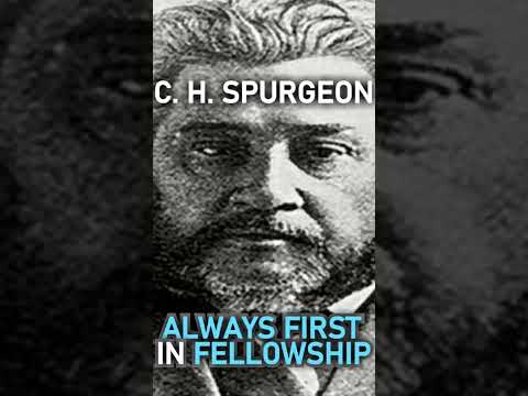 Always First in Fellowship - Charles Spurgeon Devotional: Faith's Checkbook #shorts #christianshorts