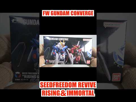 FW GUNDAM CONVERGE SEEDFREEDOM REVIVE RISING＆IMMORTAL ガンダムコンバージ ライジングフリーダムガンダム&イモータルジャスティスガンダム