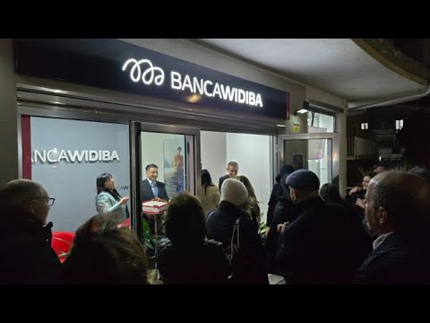 Belvedere Marittimo: inaugurato l’ufficio per la consulenza finanziaria della Banca Widiba.