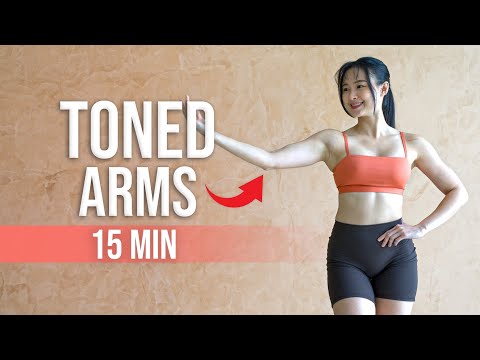 15 MIN TONED ARMS | All Standing, Low Impact, Very Beginner Friendly