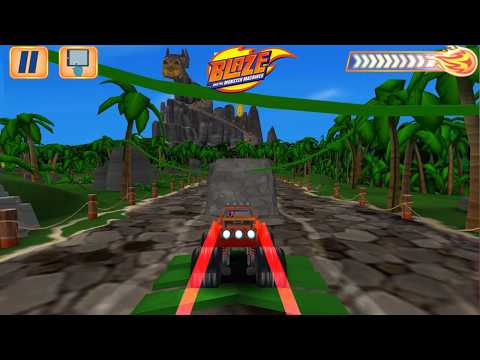 Blaze and the Monster Machines - Racing Game 🔥 DRAGON ISLAND Speedway: Super Fast Challenge! 💨