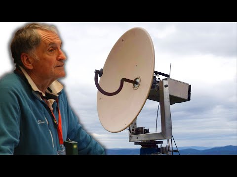 World Record Attempt on 10 GHz - Hawaii to California