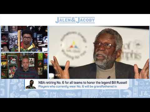 All other arenas should hang a No. 6 for Bill Russell - Jalen Rose | Jalen & Jacoby
