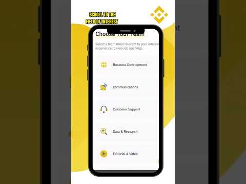 How to Apply at Binance (Part 2) #shorts