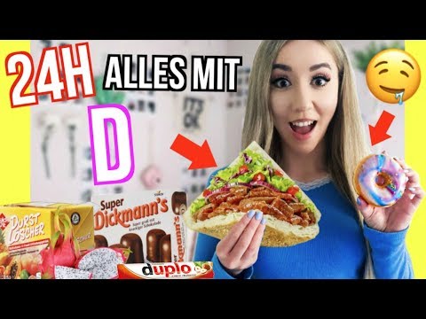 nur BUCHSTABE D 24 STUNDEN LANG ESSEN *Donuts Duplo Döner Challenge* - UCHKVTtxg9yRJ_5KDMZFCkCw