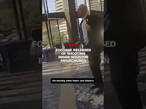 Footage released of shooting inside Houston megachurch