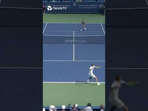 Dimitrov Goes Behind-The-Back 🔥