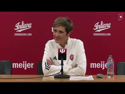 Postgame IUWBB: IU 100 Missouri S&T 32 HC Teri Moren