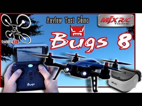 MJX BUGS 8 DRONE RACER ? Review Test Démo /  Pack FPV complet !!! - UCPhX12xQUY1dp3d8tiGGinA