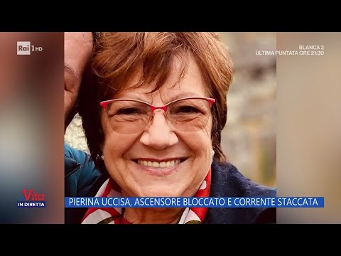 Pierina uccisa, ascensore bloccato e corrente staccata - La vita in diretta 09/11/2023