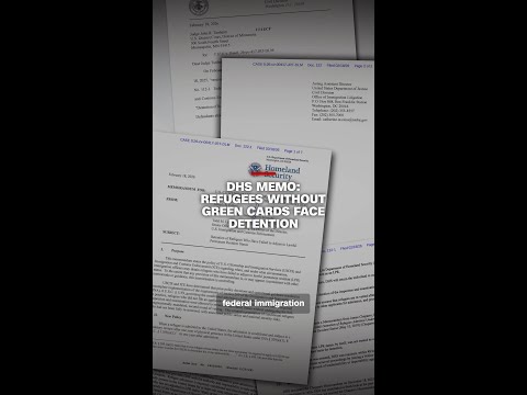 DHS memo: Refugees without green cards face detention
