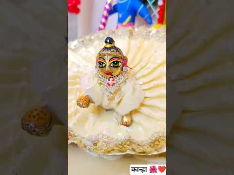 लड्डू गोपाल स्नान🙏🦚🌺#bhakti #vrindavan #radharani #radheshyaam #viral #shorts #ytshorts#yt