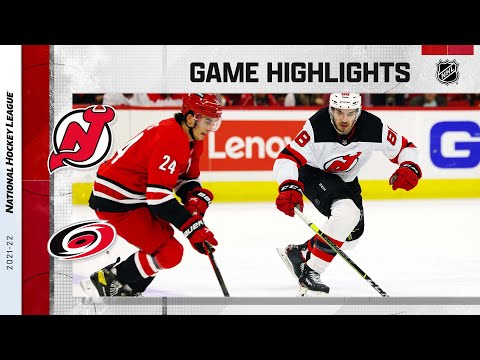 Devils @ Hurricanes 4/28 l NHL Highlights 2022 video clip