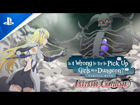 Is It Wrong to try to Pick Up Girls in a Dungeon" Infinite Combate - Release Date Trailer | PS4