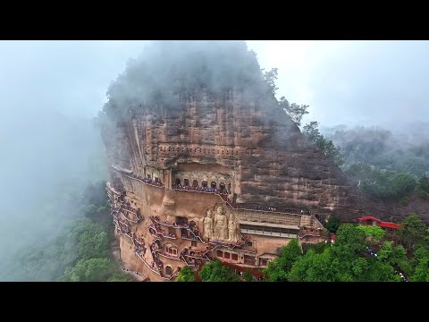 Exploring millennium-old Maijishan Grottoes in Gansu