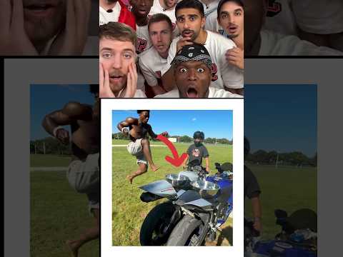 MrBeast Reacts to IShowSpeed Walking on Water Challenge 🌊😂