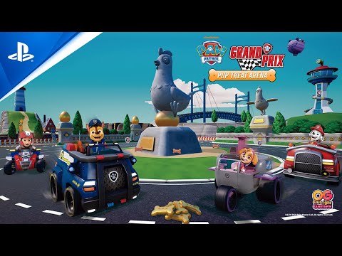 Paw Patrol: Grand Prix - Pup Treat Arena DLC Launch Trailer | PS5 & PS4 Games