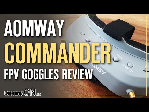DroningON | AOMWAY Commander FPV Goggles Unboxing, Review & Comparison Test - UCYoEOmvbMm0LX6AsIwANvug