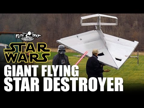 Star Wars RC Star Destroyer - Will It Fly? | Flite Test - UC9zTuyWffK9ckEz1216noAw