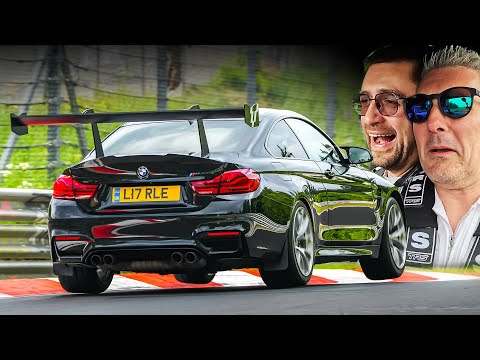 Flying Custom HUGE WING BMW M4! // Nürburgring