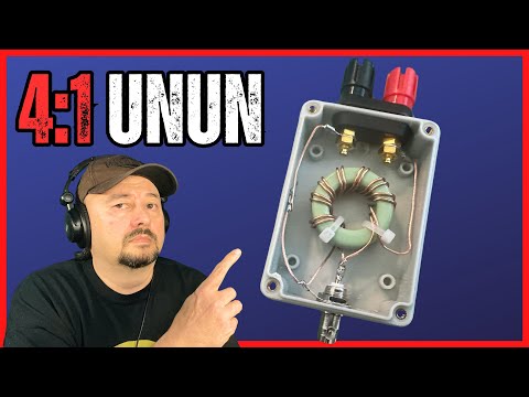 DIY 4:1 UnUn for Ham Radio Antennas