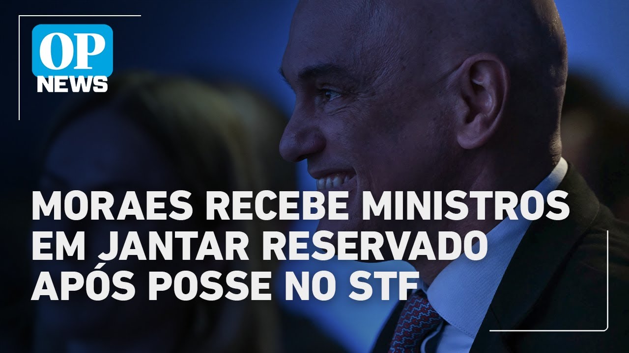 Moraes recebe ministros e convidados em jantar reservado após posse no STF l O POVO News