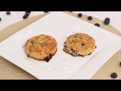 Lemon Blueberry Scones Recipe - Laura Vitale - Laura in the Kitchen Episode 635 - UCNbngWUqL2eqRw12yAwcICg