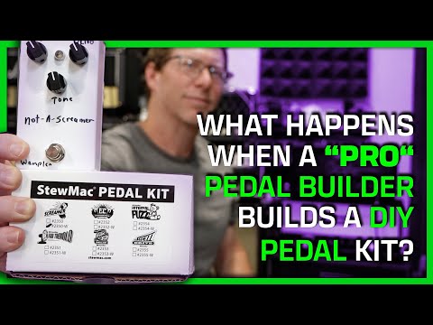 What Happens When A Pro Pedal Builder Builds a DIY Pedal Kit?