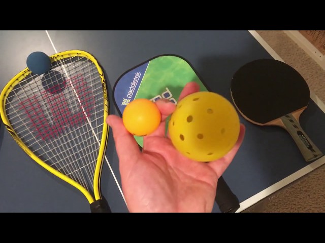 What Two Sports Is Pickleball Equivalent to?