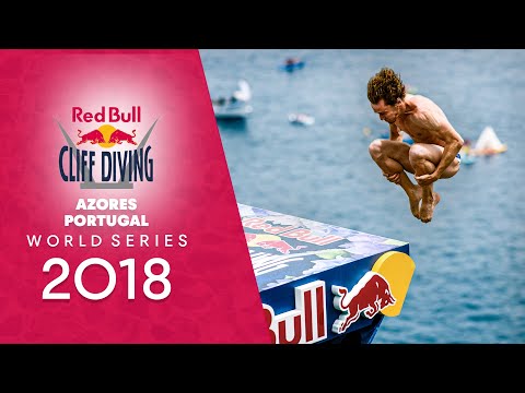 Diving from volcanic cliffs. | Red Bull Cliff Diving World Series 2018 LIVE Azores, Portugal - UCblfuW_4rakIf2h6aqANefA