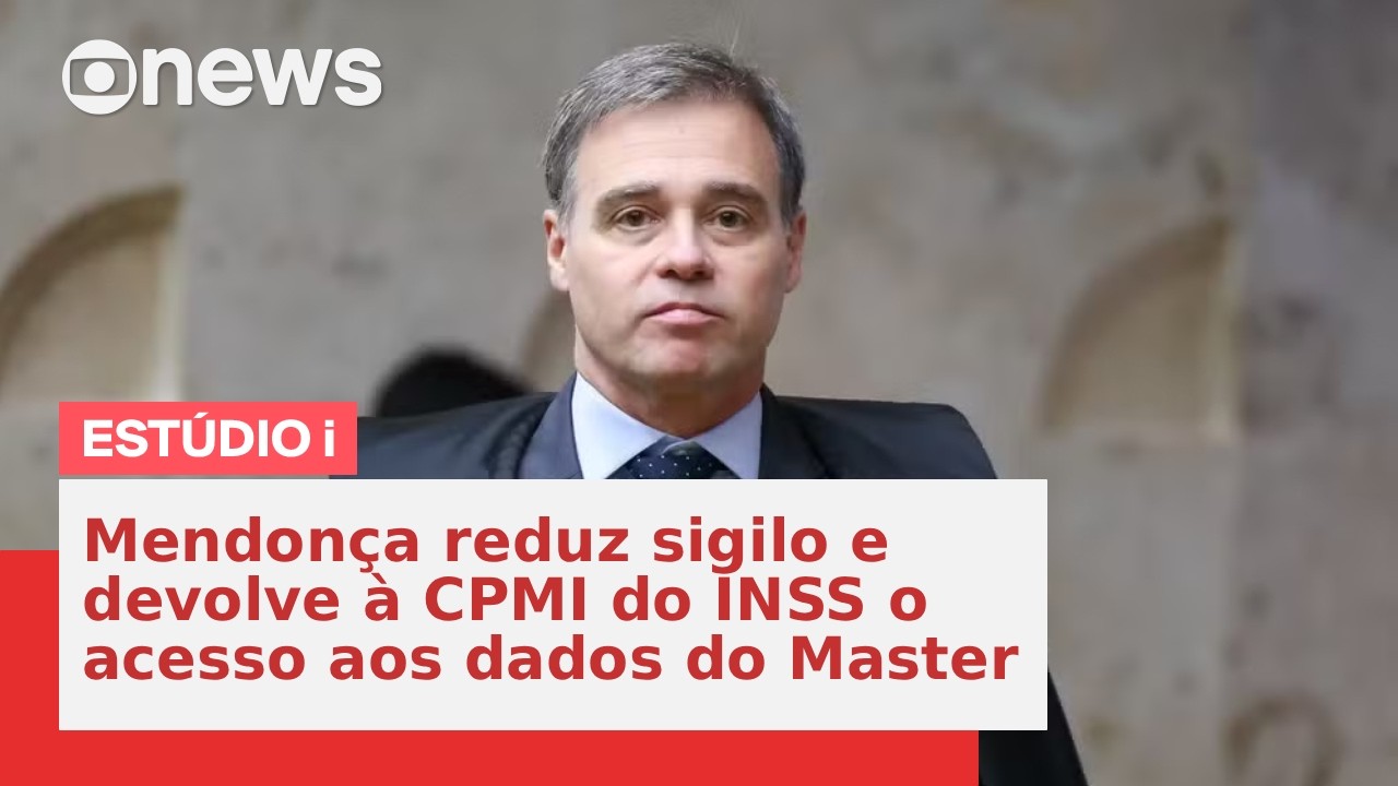Mendonça reduz sigilo e devolve à CPMI do INSS o acesso aos dados do Master