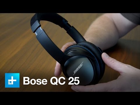 Bose QC25 Noise Canceling Headphones - Hands On - UC8wXC0ZCfGt3HaVLy_fdTQw