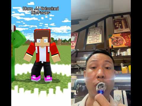 JJ's Power#minecraft #animation #jj #maizen #shorts