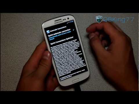 Sprint Samsung Galaxy S III: Stop Wifi Radio from Automatically Turning On and Off - UCbR6jJpva9VIIAHTse4C3hw