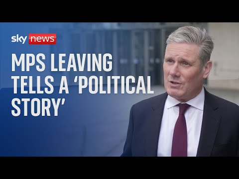 Wallace stepping down: MPs leaving tells 'a political story', says Sir Keir Starmer