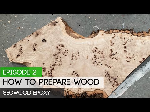 DIY - Epoxy table - episode 2, how to prepare wood for epoxy table