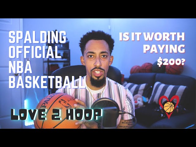 How Much Is A Real NBA Basketball Worth?