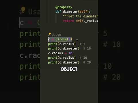 Stop writing unnecessary methods! Use @property in Python like this! 🔥