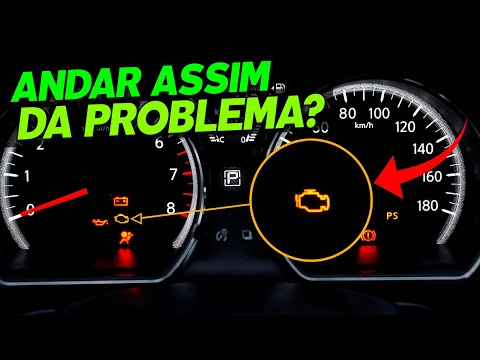 LUZ DA INJEÇÃO ACESA E NÃO APAGA? O que pode ser? Posso rodar com a luz da injeção acesa?