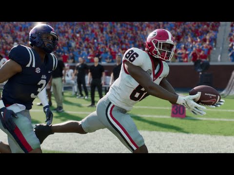 Georgia vs Ole Miss - NCAA Football 11/9 Full Game Highlights (College
Football 25 Sim)