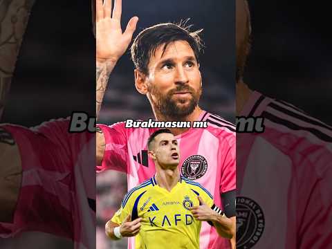 Messi Ronaldo’nun futbolu bırakmasını mı bekliyor? #shorts #futbol #messi