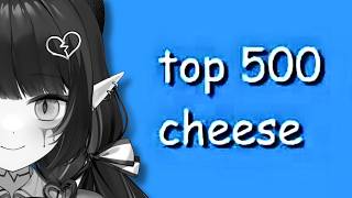 reacting to top 500 cheese