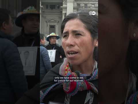 Peru: Anti-government protesters clash with police | DW News