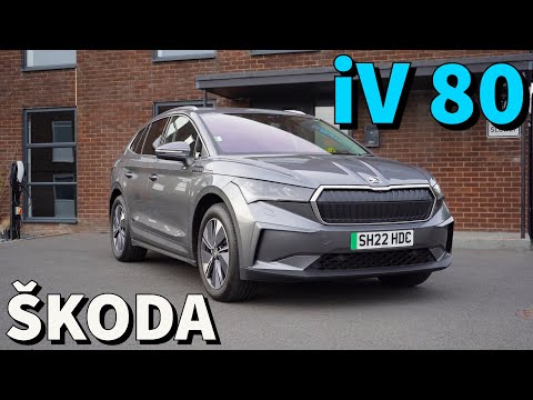 Skoda Enyaq iv80 for 24hrs review and real-world tests of range and running costs.
