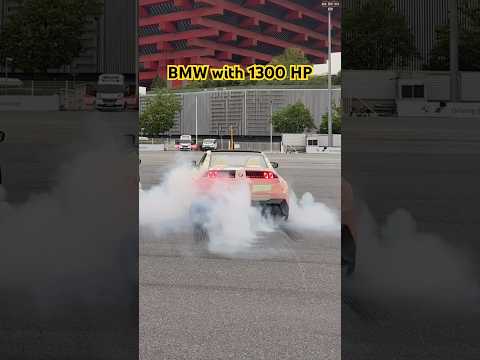 Burn Outs BMW with 1300 horsepower