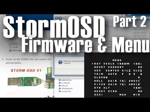 Cyclops Storm OSD - Firmware Update and Menu Settings - Part 2 - UCOT48Yf56XBpT5WitpnFVrQ