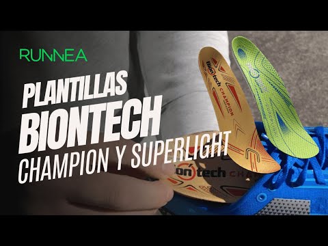 Mejora tu comodidad y rendimiento al correr con las plantillas Biontech Superlight y Champion