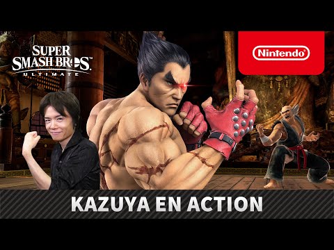 Super Smash Bros. Ultimate ? Kazuya en action (Nintendo Switch)