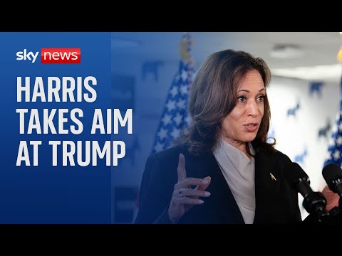 Kamala Harris hits out at Trump: 'I know Donald Trump's type'